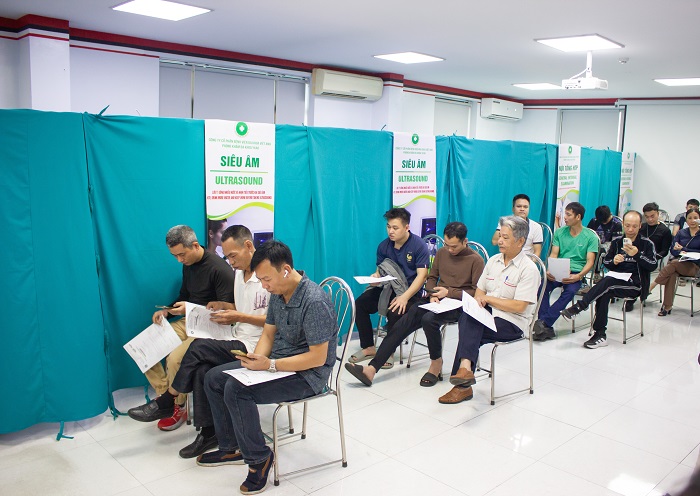 CADI-SUN tổ chức khám sức khỏe định kỳ cho người lao động